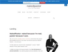 Tablet Screenshot of nakedpastor.com
